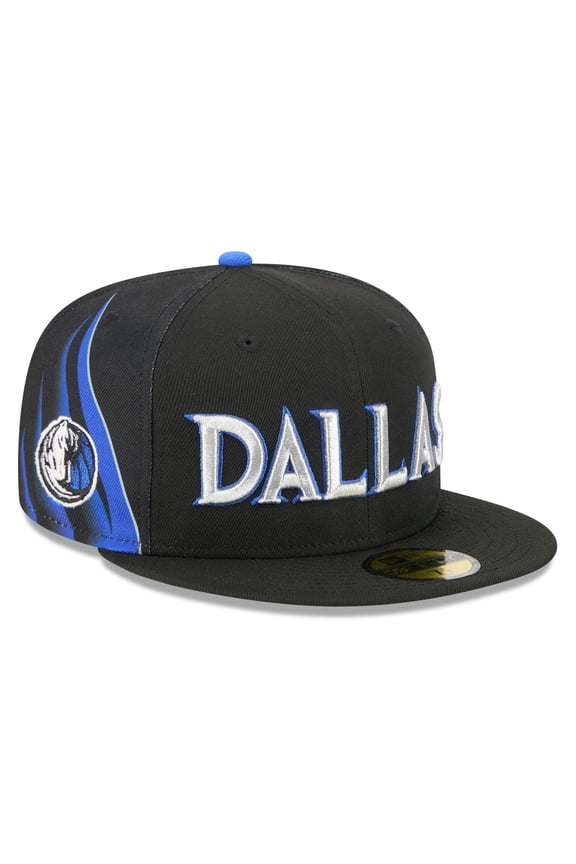 Men's New Era Black Dallas Mavericks 2025/26 City Edition 59FIFTY Fitted Hat