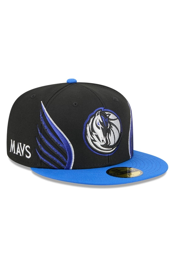 Men's New Era Black Dallas Mavericks 2025/26 City Edition Alternate 59FIFTY Fitted Hat