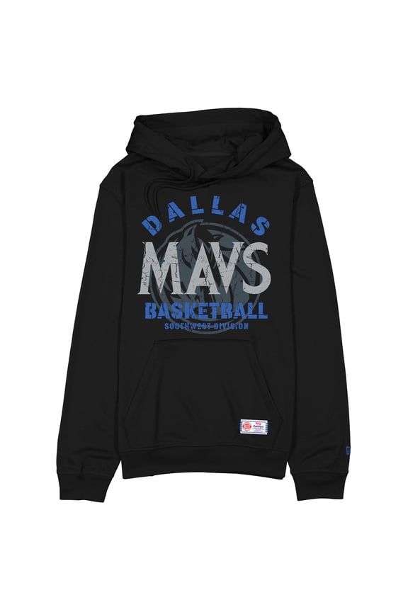 Men's New Era Black Dallas Mavericks 2025/26 City Edition Fleece Hoodie