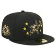 thumbnail image 1 of Men's New Era  Black Dallas Stars Military Appreciation Digital Camo Stars 59FIFTY Fitted Hat, 1 of 5