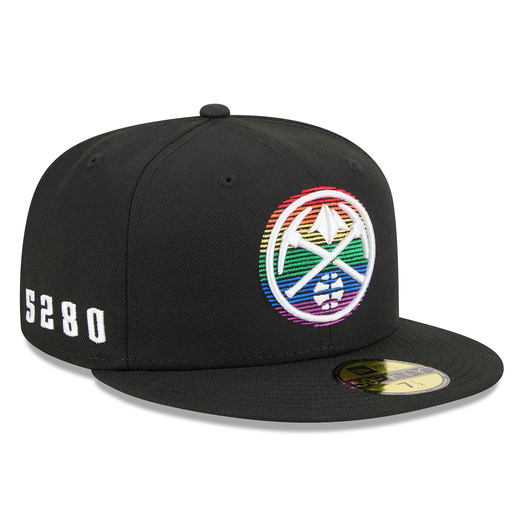 Men's New Era Black Denver Nuggets 2025/26 City Edition Alternate ...