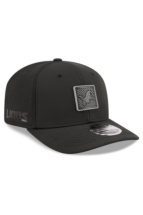 Men's New Era Black Detroit Lions 2026 NFL Training Camp 9SEVENTY Adjustable Hat