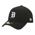 thumbnail image 1 of Men's New Era  Black Detroit Tigers A-Frame 59FORTY Fitted Hat, 1 of 7