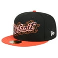 thumbnail image 1 of Men's New Era Black Detroit Tigers Shadow Stitch 59FIFTY Fitted Hat, 1 of 6