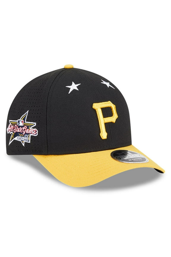 Men's New Era Black/Gold  Pittsburgh Pirates 2025 MLB All-Star Game 9FORTY M-Crown Adjustable Hat