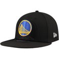 thumbnail image 1 of Men's New Era Black Golden State Warriors Blackout Shadow Logo 59FIFTY Fitted Hat, 1 of 5