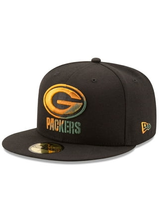 : New Era Authentic Men's Packers Black On Black Cap Hat 39THIRTY  Flex Hat Sideline Salute to Service (Medium/Large) : Sports & Outdoors