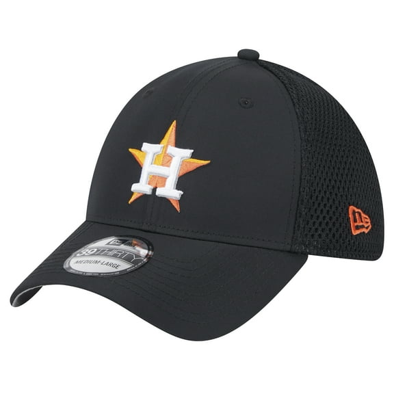 Men's New Era Black Houston Astros Team Tone 39THIRTY Flex Hat