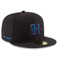 thumbnail image 1 of Men's New Era Black Houston Texans Omaha 59FIFTY Fitted Hat, 1 of 5