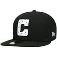 thumbnail image 1 of Men's New Era Black Indianapolis Colts Omaha 59FIFTY Fitted Hat, 1 of 5