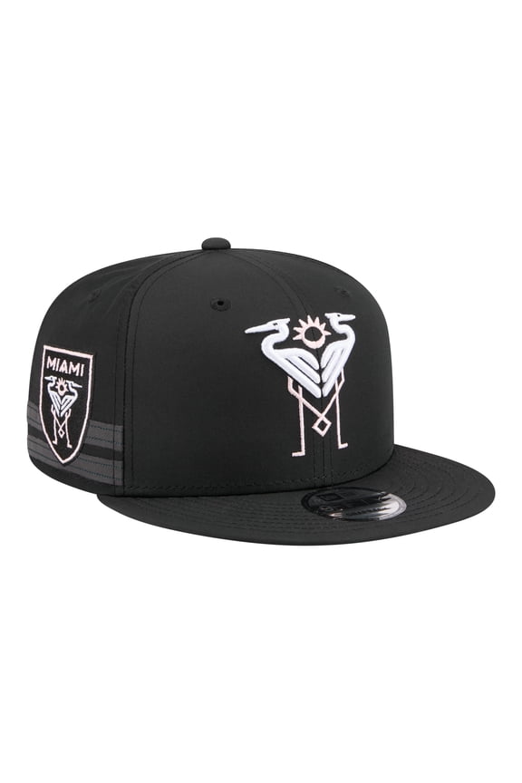 Men's New Era Black Inter Miami CF 2026 Jersey Hook 9FIFTY Snapback Hat