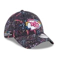 thumbnail image 1 of Men's New Era  Black Kansas City Chiefs 2025 NFL Crucial Catch 39THIRTY Flex Hat, 1 of 5