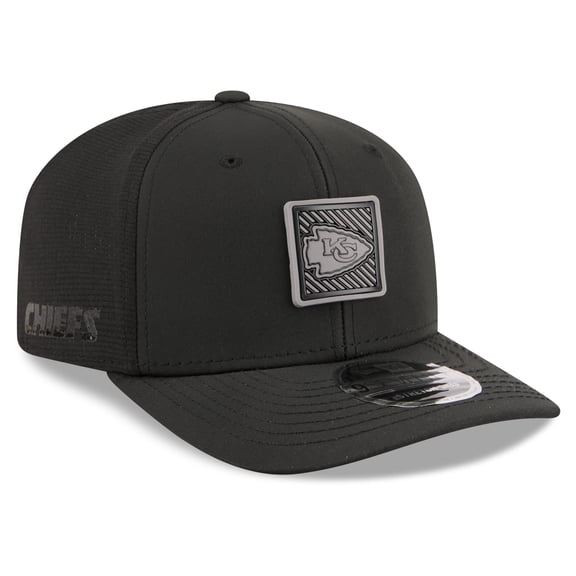 Men's New Era  Black Kansas City Chiefs 2026 NFL Training Camp 9SEVENTY Adjustable Hat