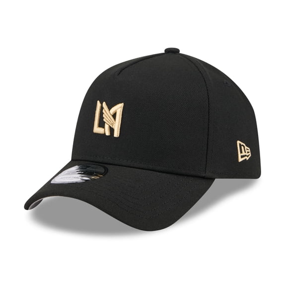 Men's New Era Black LAFC 9FORTY A-Frame Adjustable Hat