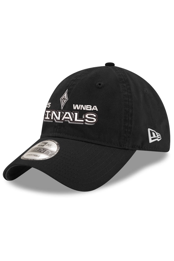 Men's New Era Black Las Vegas Aces 2025 WNBA Finals 9TWENTY Adjustable Hat