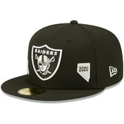 Men's New Era Black Las Vegas Raiders Identity 59FIFTY Fitted Hat