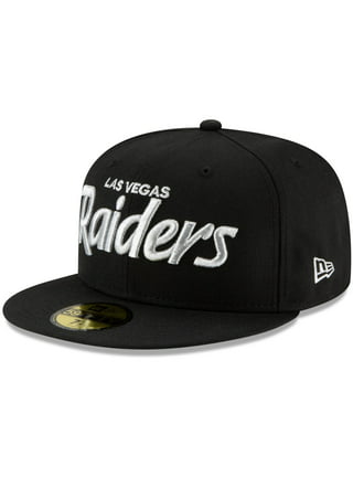 Men's Las Vegas Raiders New Era White Iced II 39THIRTY Flex Hat