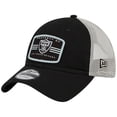 thumbnail image 1 of Men's New Era  Black Las Vegas Raiders Property Trucker 9TWENTY Adjustable Hat, 1 of 6