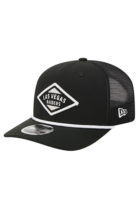 Men's New Era  Black Las Vegas Raiders Team 9SEVENTY Adjustable Hat