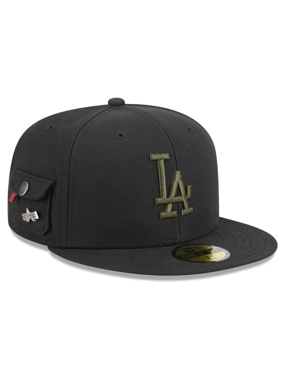 Men's New Era Black Los Angeles Dodgers 59FIFTY Fitted Hat