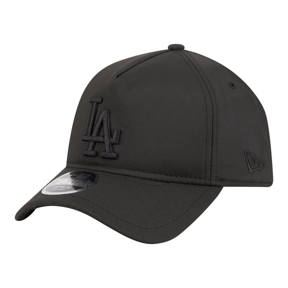 Men's New Era Black Los Angeles Dodgers Injection Apex 9FORTY Adjustable Hat