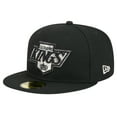 thumbnail image 1 of Men's New Era  Black Los Angeles Kings Core 59FIFTY Fitted Hat, 1 of 6