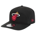 thumbnail image 1 of Men's New Era  Black Miami Heat Cotton 19TWENTY Adjustable Hat, 1 of 5