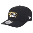 thumbnail image 1 of Men's New Era  Black Missouri Tigers Team Collective 9SEVENTY Stretch-Snap Adjustable Hat, 1 of 5