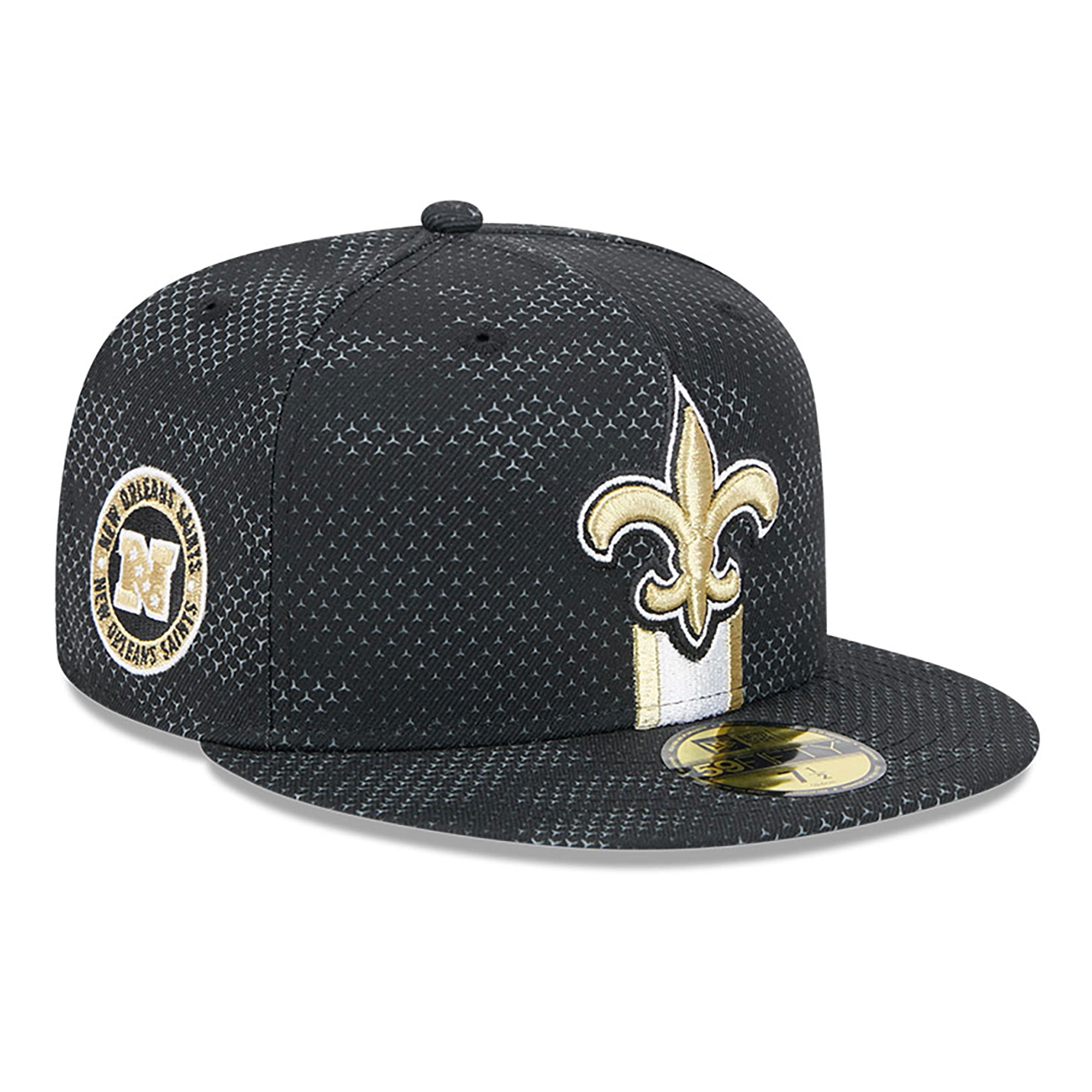 Men s New Era Black New Orleans Saints 2024 Sideline 59FIFTY Fitted Hat Walmart