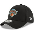 thumbnail image 1 of Men's New Era Black New York Knicks Official Team Color 39THIRTY Flex Hat, 1 of 5