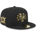 thumbnail image 1 of Men's New Era  Black New York Mets 2024 Armed Forces Day On-Field 59FIFTY Fitted Hat, 1 of 6