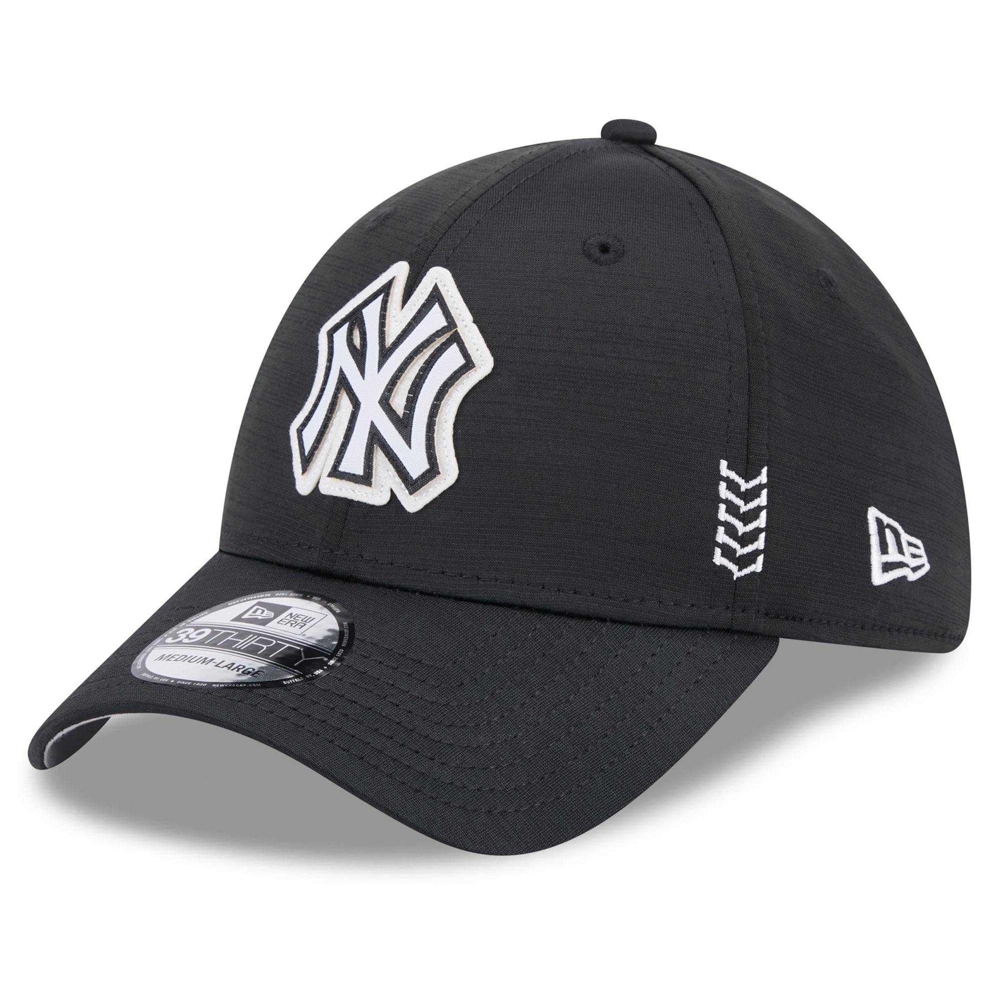 Men's New Era Black New York Yankees 2024 Clubhouse 39THIRTY Flex