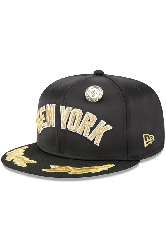 Men's New Era  Black New York Yankees 2025 59FIFTY Day Gold Leaf 59FIFTY Fitted Hat