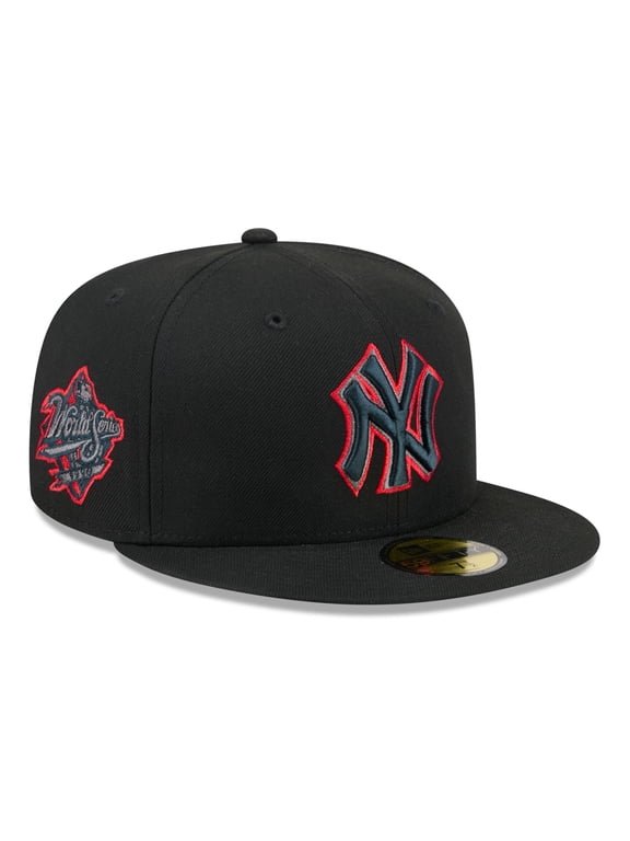 Men's New Era Black New York Yankees Color Pop 59FIFTY Fitted Hat