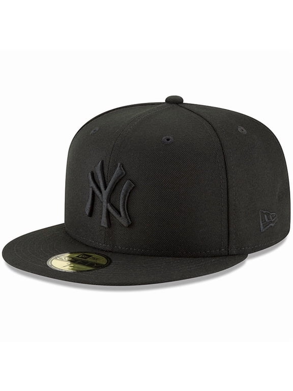 Men's New Era Black New York Yankees Primary Logo Basic 59FIFTY Fitted Hat