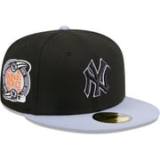 Men's New Era  Black New York Yankees Side Patch 59FIFTY Fitted Hat