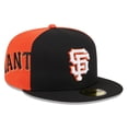 thumbnail image 1 of Men's New Era Black/Orange San Francisco Giants Gameday Sideswipe 59FIFTY Fitted Hat, 1 of 5