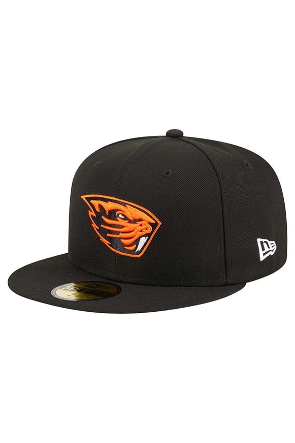 Men's New Era Black Oregon State Beavers 59FIFTY Fitted Hat