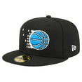 thumbnail image 1 of Men's New Era  Black Orlando Magic Core Logo 59FIFTY Fitted Hat, 1 of 5