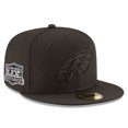 thumbnail image 1 of Men's New Era  Black Philadelphia Eagles Super Bowl LIX Champions Tonal Side Patch 59FIFTY Fitted Hat, 1 of 4