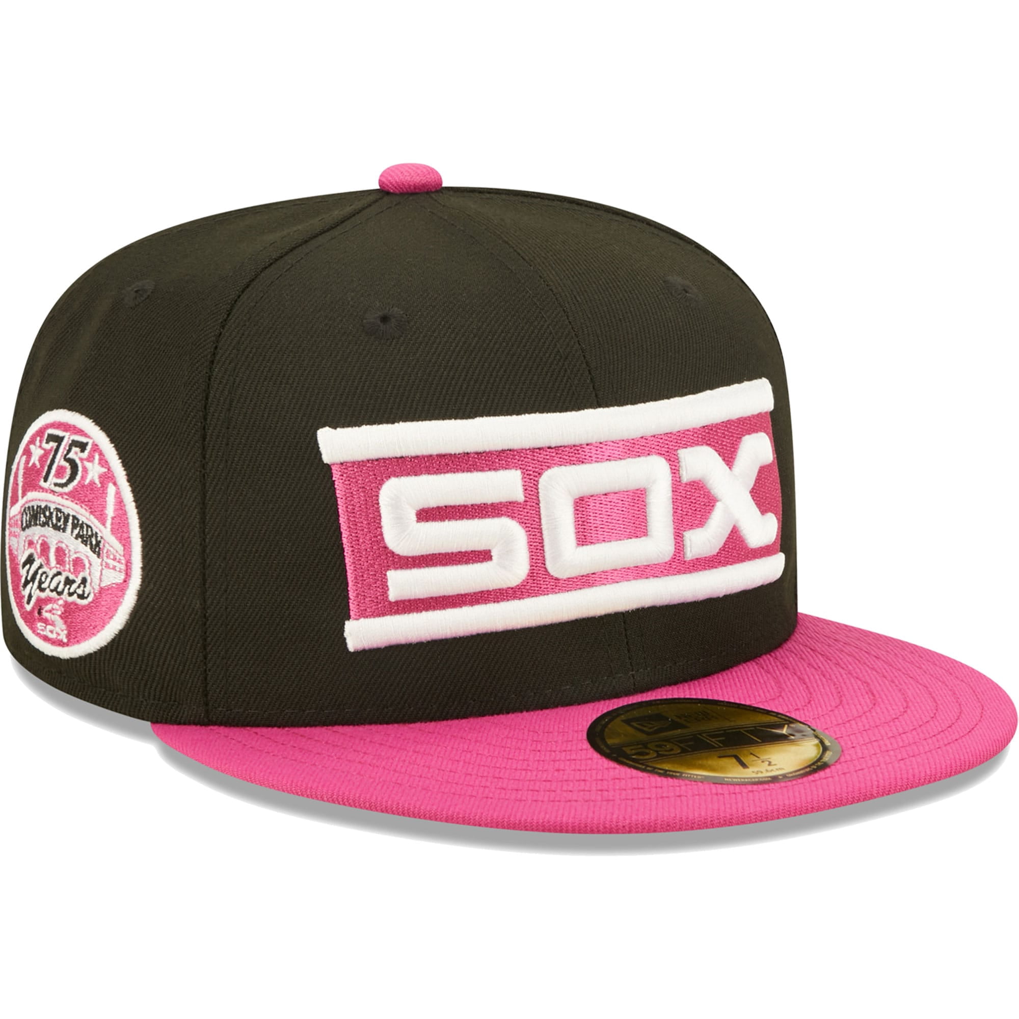 Mens New Era BlackPink Chicago White Sox Comiskey Jamaica | Ubuy