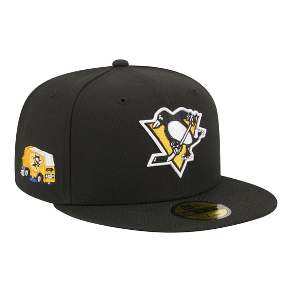 Men's New Era Black Pittsburgh Penguins Zamboni 59FIFTY Fitted Hat