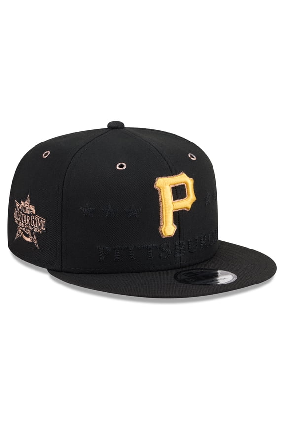 Men's New Era Black Pittsburgh Pirates 2026 MLB All-Star Game 9FIFTY Snapback Hat