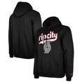 thumbnail image 1 of Men's New Era  Black Portland Trail Blazers 2024/25 City Edition Pullover Hoodie, 1 of 5
