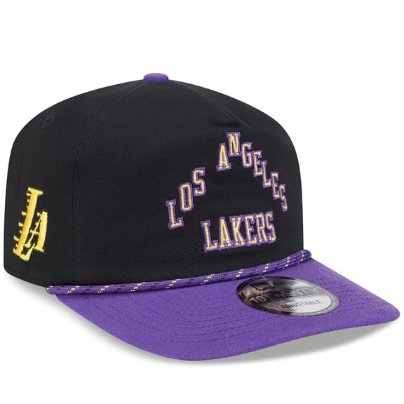 Men's New Era Black/Purple Los Angeles Lakers 2025/26 City Edition 19TWENTY Adjustable Hat