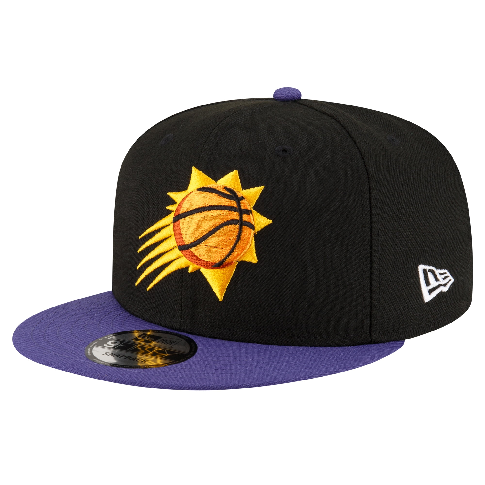 Men's New Era Black/Purple Phoenix Suns Official Team Color 2Tone ...