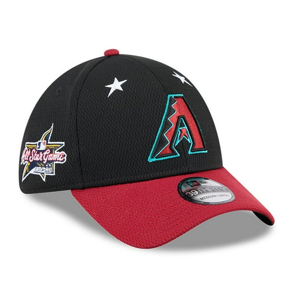 Men's New Era Black/Red  Arizona Diamondbacks 2025 MLB All-Star Game 39THIRTY Flex Hat