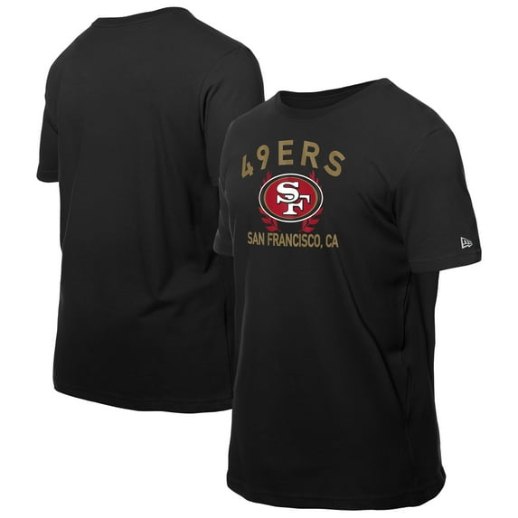 Men's New Era Black San Francisco 49ers 2025 NFL Draft T-Shirt