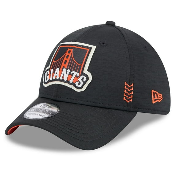 Men's New Era Black San Francisco Giants 2024 Clubhouse 39THIRTY Flex Hat