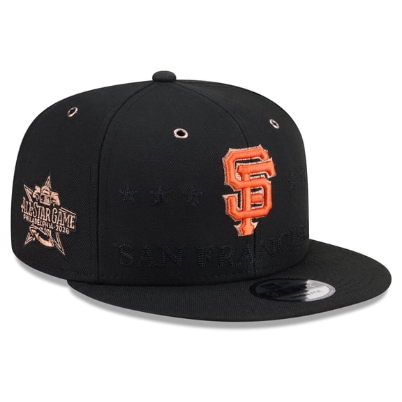 Men's New Era Black San Francisco Giants 2026 MLB All-Star Game 9FIFTY Snapback Hat
